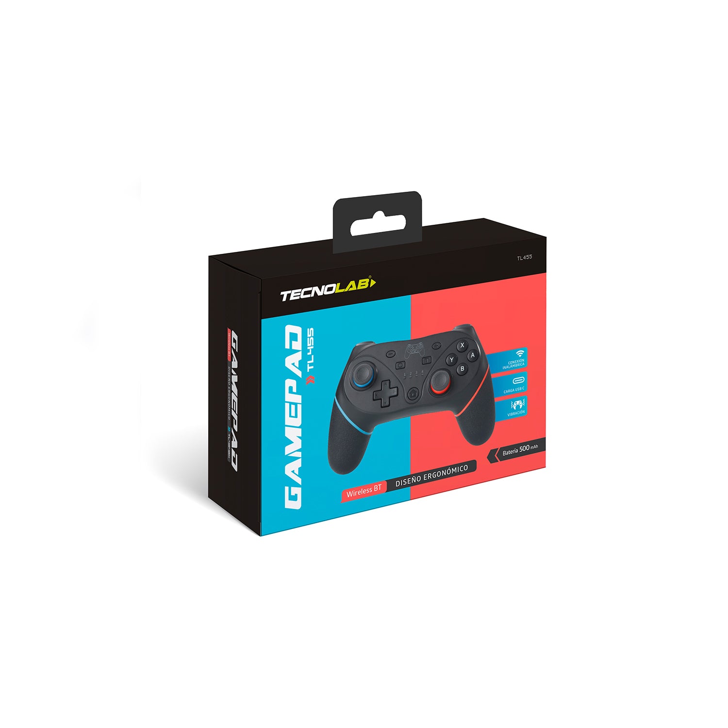 Gamepad Inalámbrico Multiplataformas BT PC/CEL/N.SWITCH L455