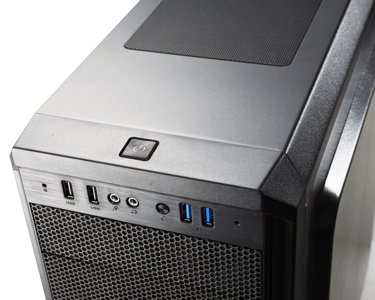 Gabinete Cougar + Lateral Vidrio Templado +3 FAN MX330-G AIR