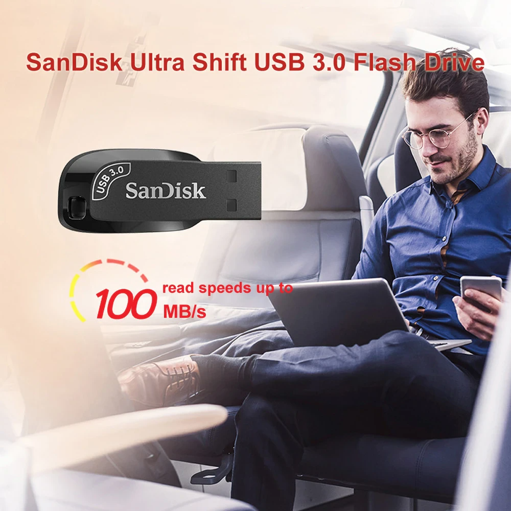 Pendrive Sandisk 256 GB USB 3.0 High Speed SDCZ410-256G-G46
