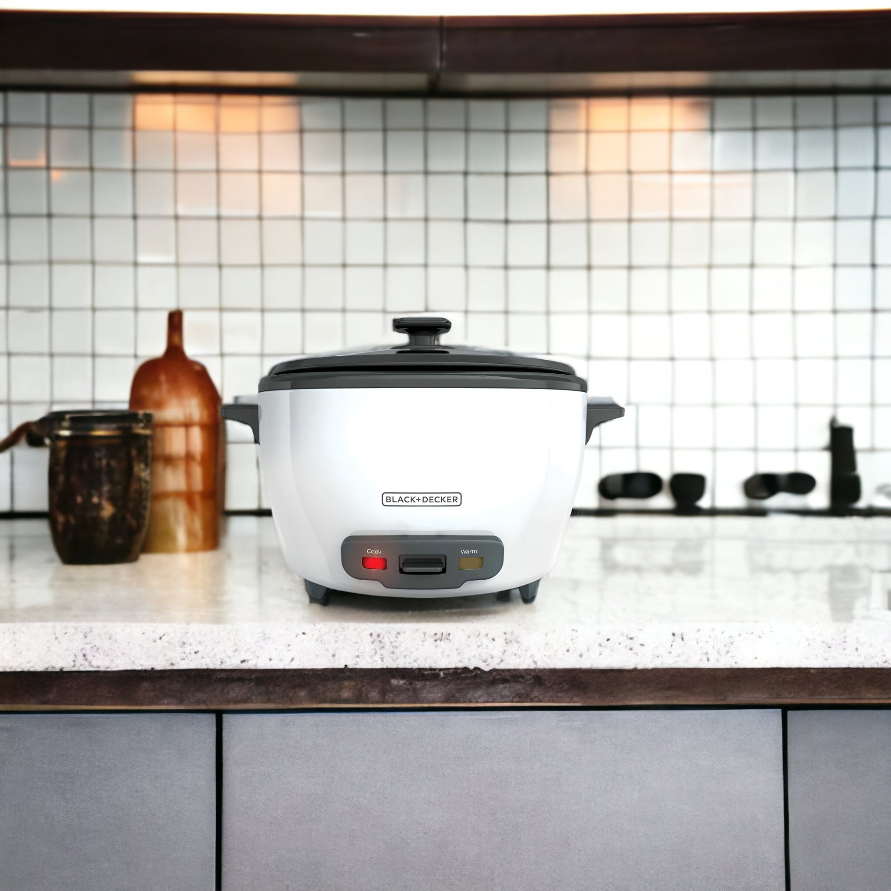 Olla Eléctrica Arrocera Multifuncional Black+Decker RC5225CL