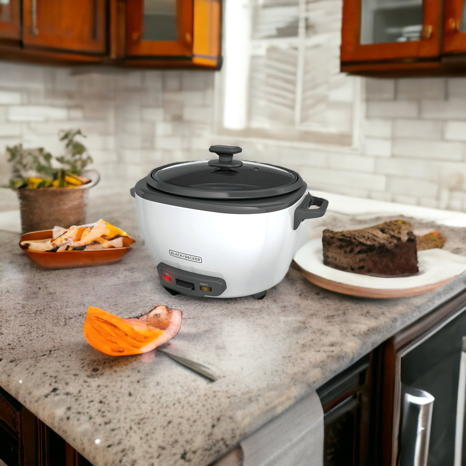 Olla Eléctrica Arrocera Multifuncional Black+Decker RC5225CL