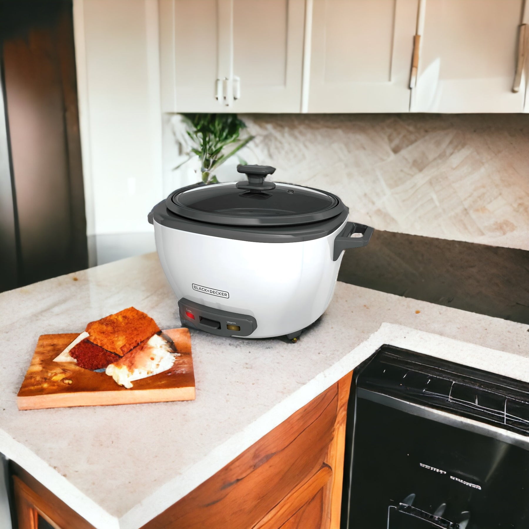 Olla Eléctrica Arrocera Multifuncional Black+Decker RC5225CL