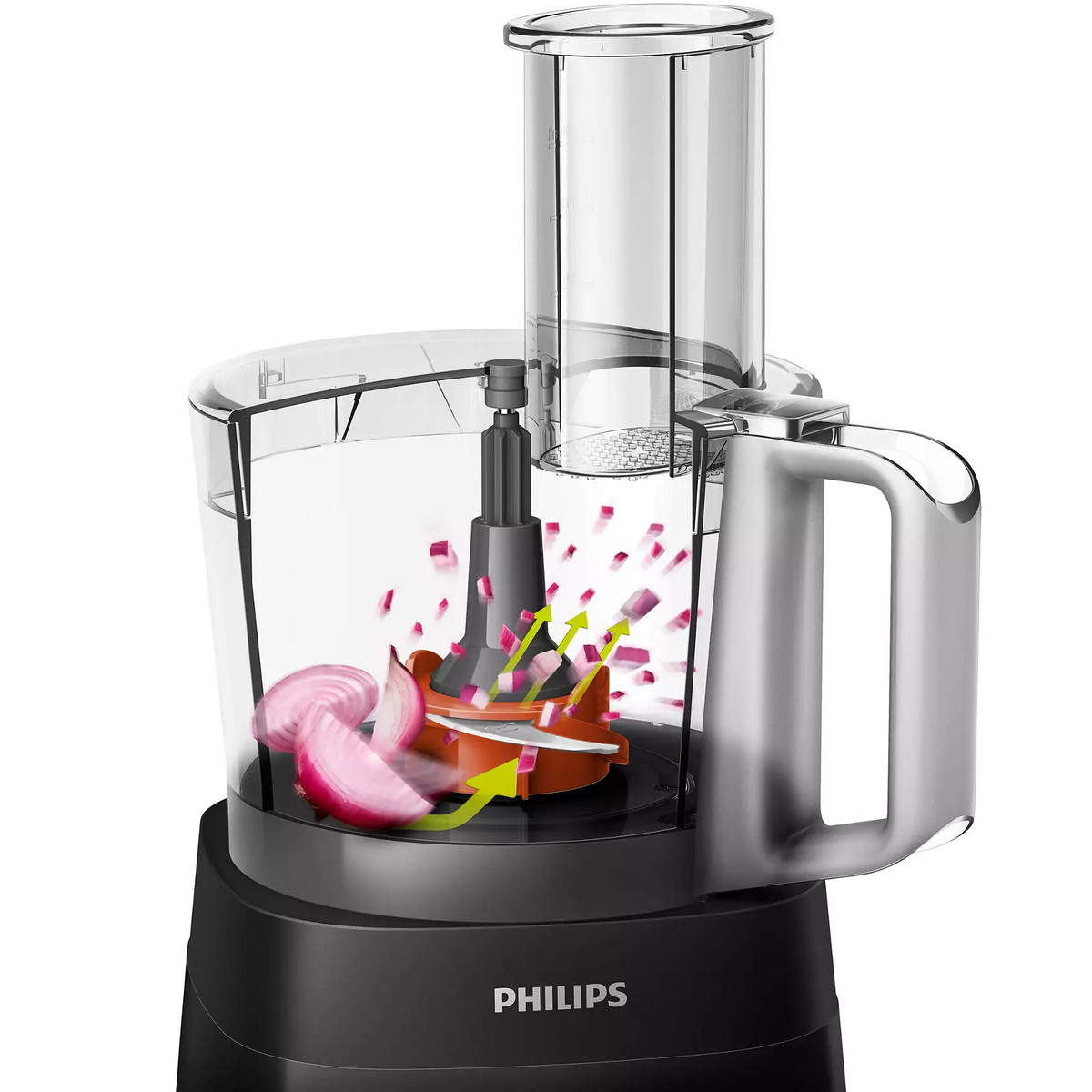 Procesador de Alimentos Philips (4en1) 750W Power Pro 1.5L