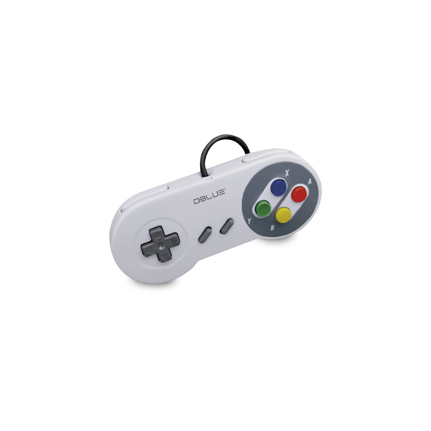 Gamepad USB Retro para Super Nintendo 8 Botones SNES DBC1009