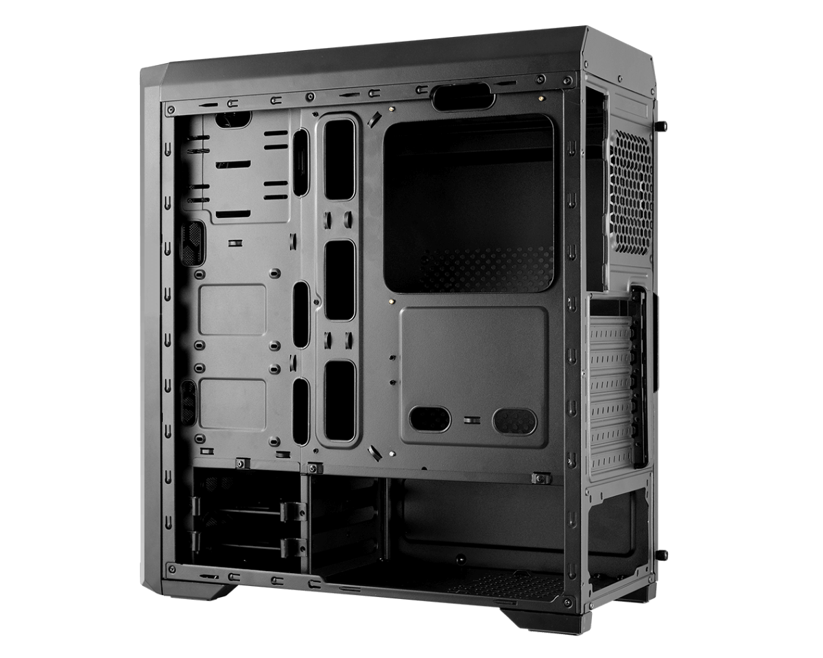 Gabinete Gamer Cougar MX-350 Vidrio Templado + 2 Cooler ARGB