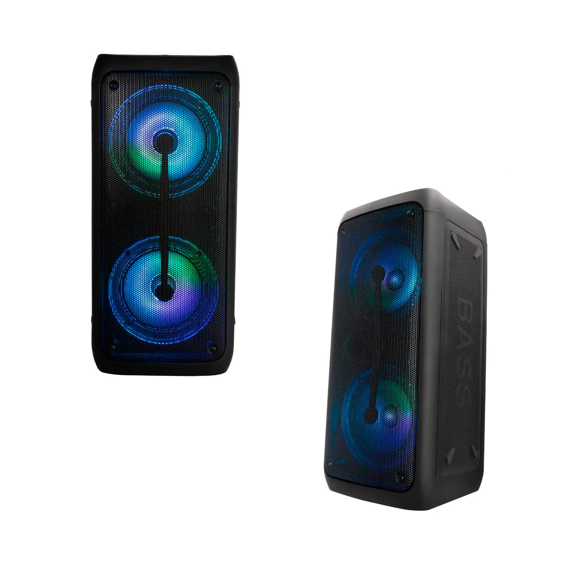 Parlante Karaoke RGB TWS Bluetooth Monster Audio 849BK