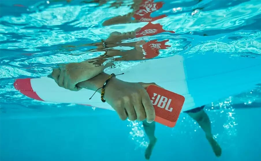 Parlante Portatil JBL Go 2 Navy Resistente Al Agua IPX7