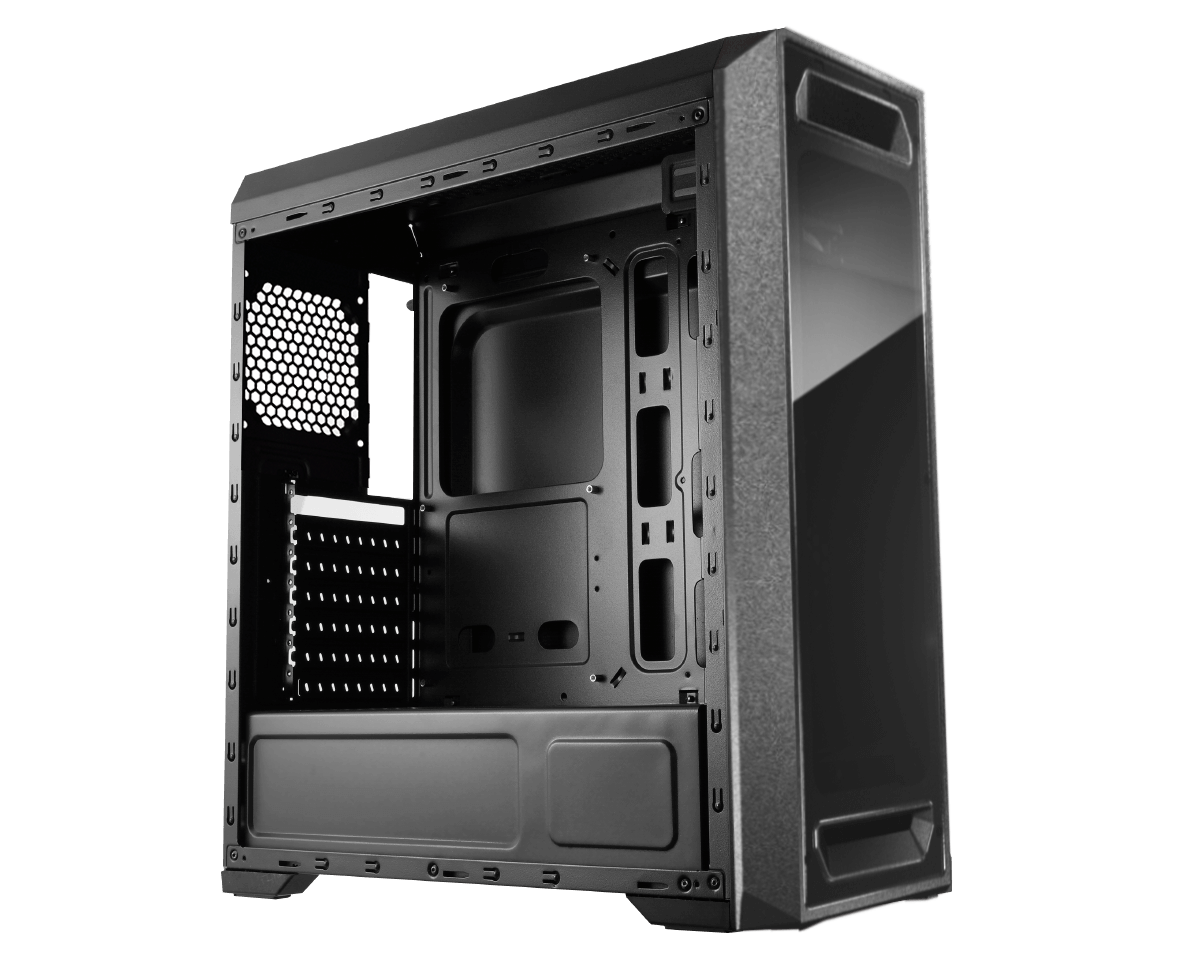 Gabinete Gamer Cougar MX-350 Vidrio Templado + 2 Cooler ARGB