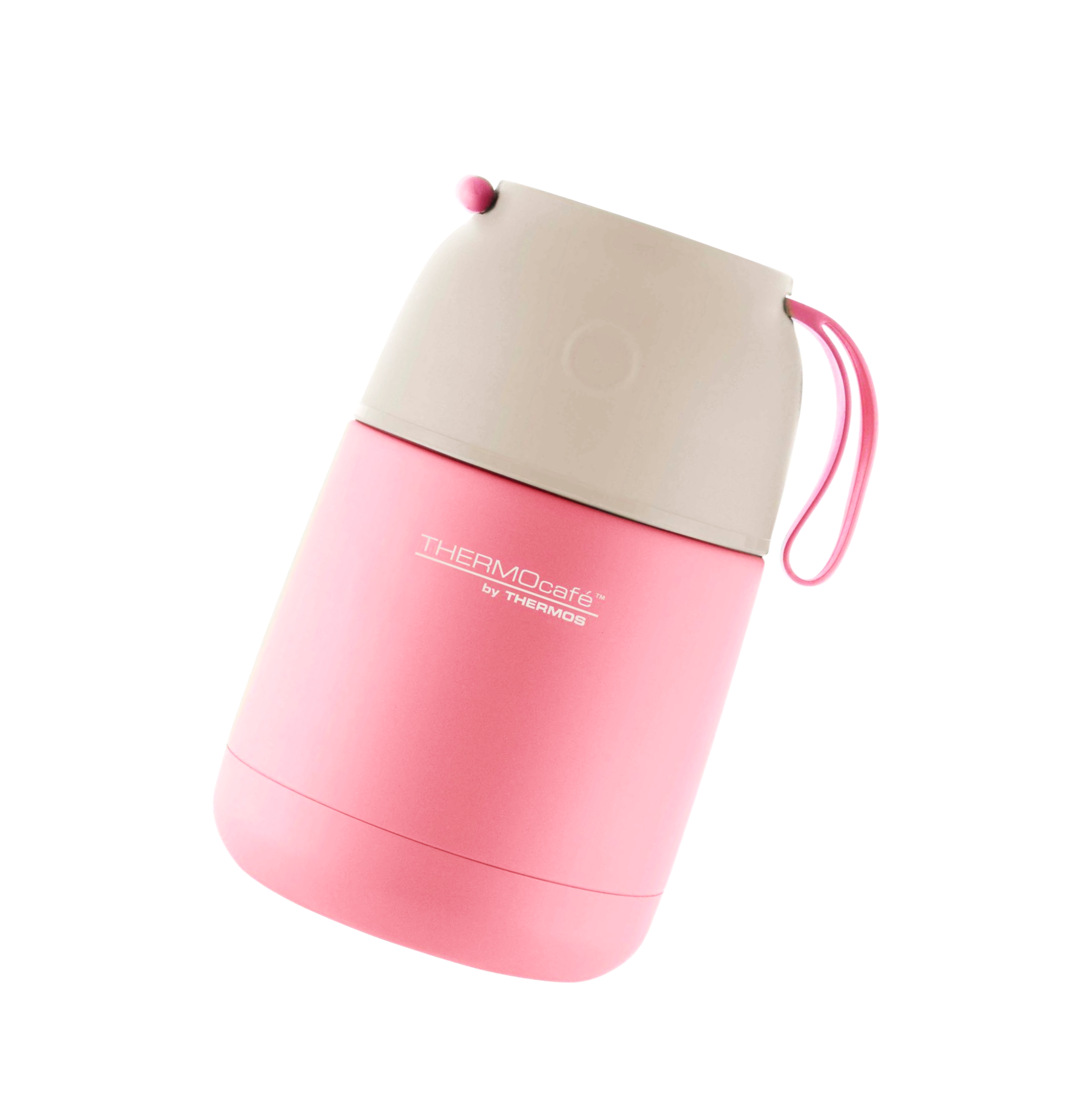 Termo Thermos de Comida de Acero Inoxidable Rosado 450ML
