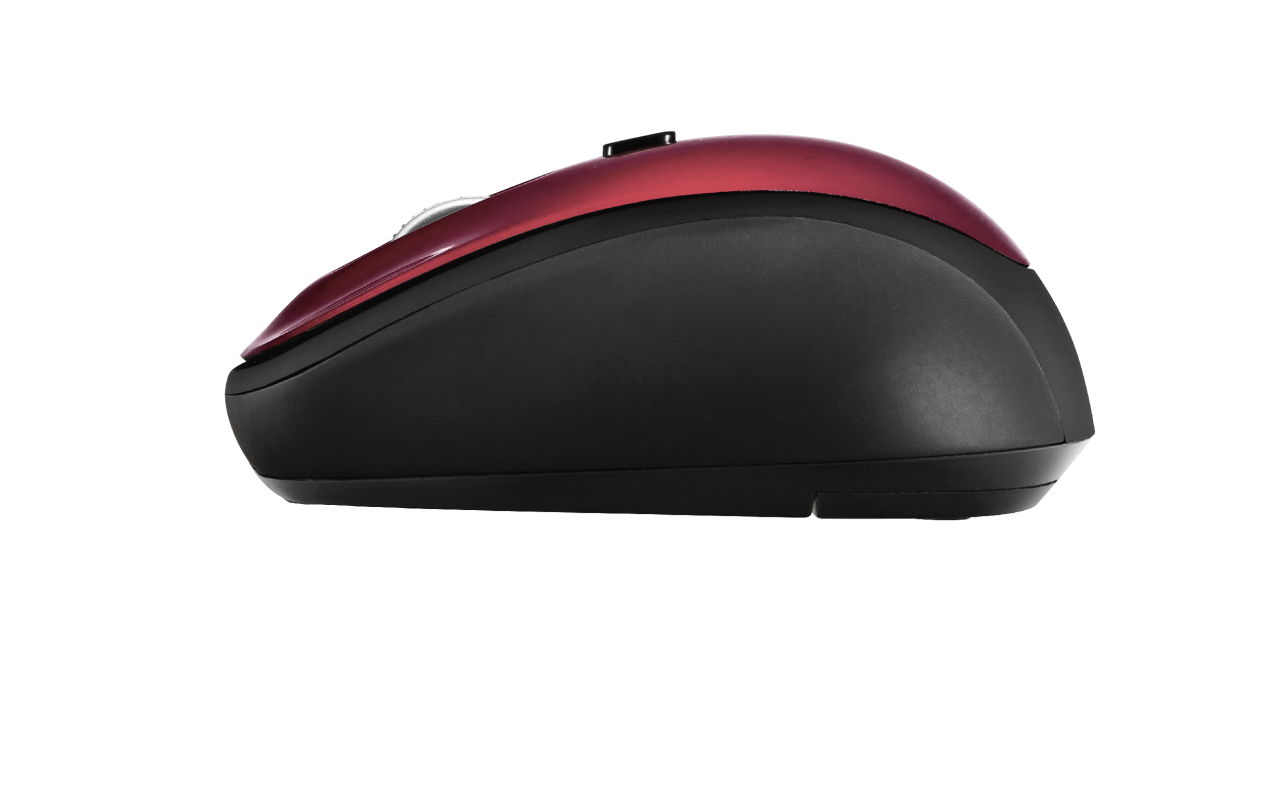 Mouse Inalambrico Trust Desktop Pro Rojo Yvi 19522