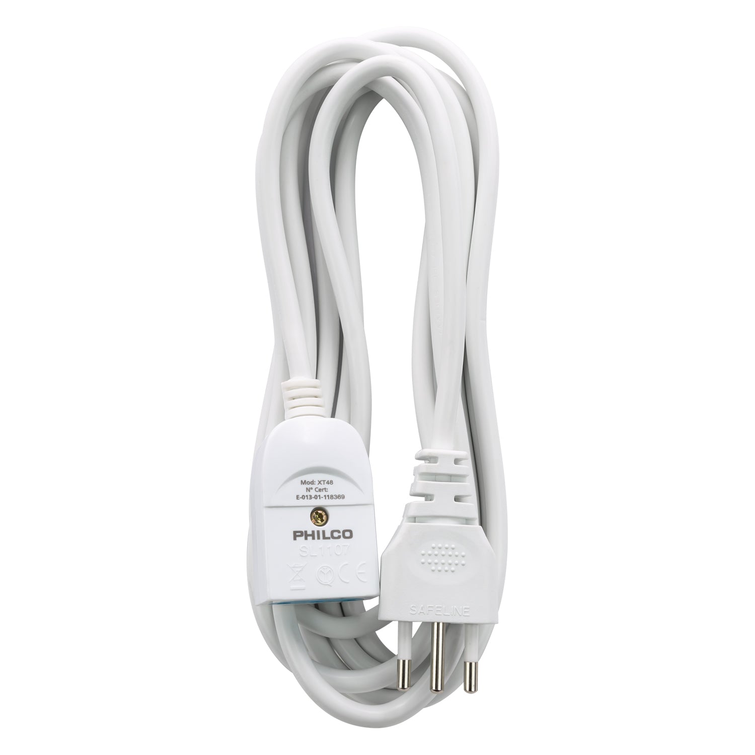 Extensión Eléctrica Alargador 5m Certificado SEC XT48 Blanco