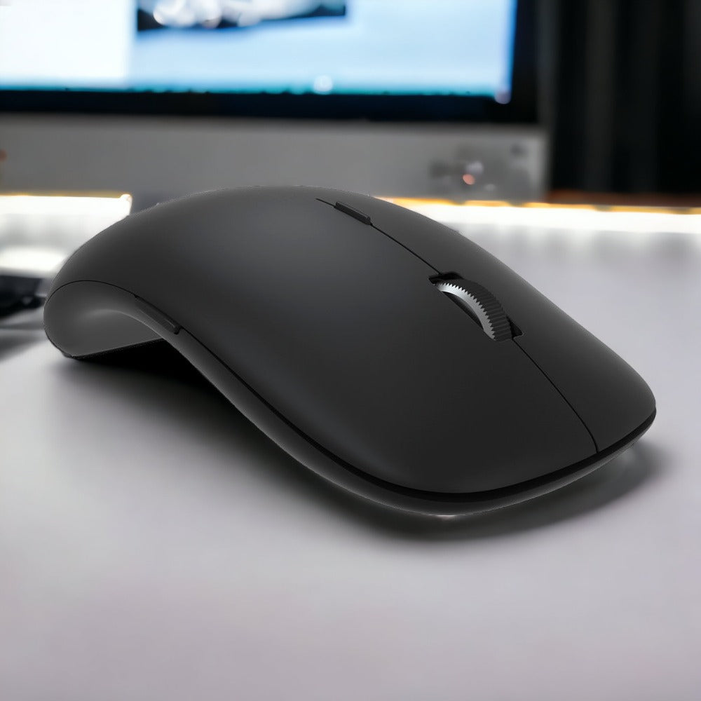 Mouse Ergonomico Inalámbrico Bluetooth + Nano USB 2.4G MB634