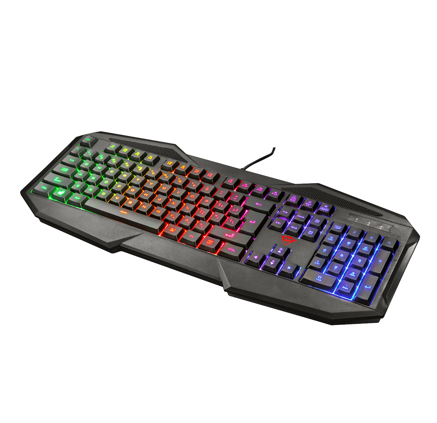 Teclado Trust Gaming GXT 830-RW RGB Multimedia Anti-Ghosting