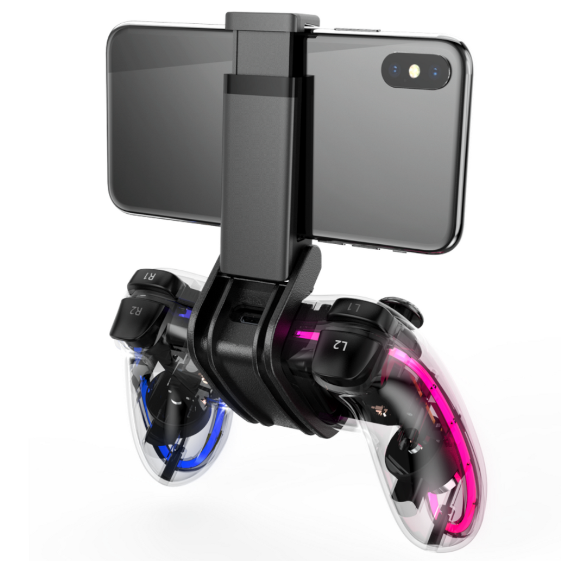 Gamepad Inalámbrico Bluetooth Multiplataformas Deluxe RGB