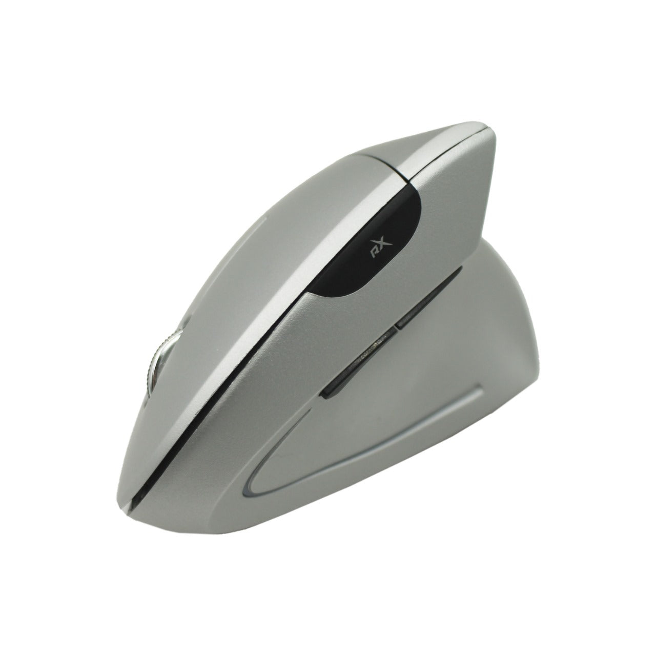 Mouse Vertical Ergonómico Inalámbrico BT Recargable Gris