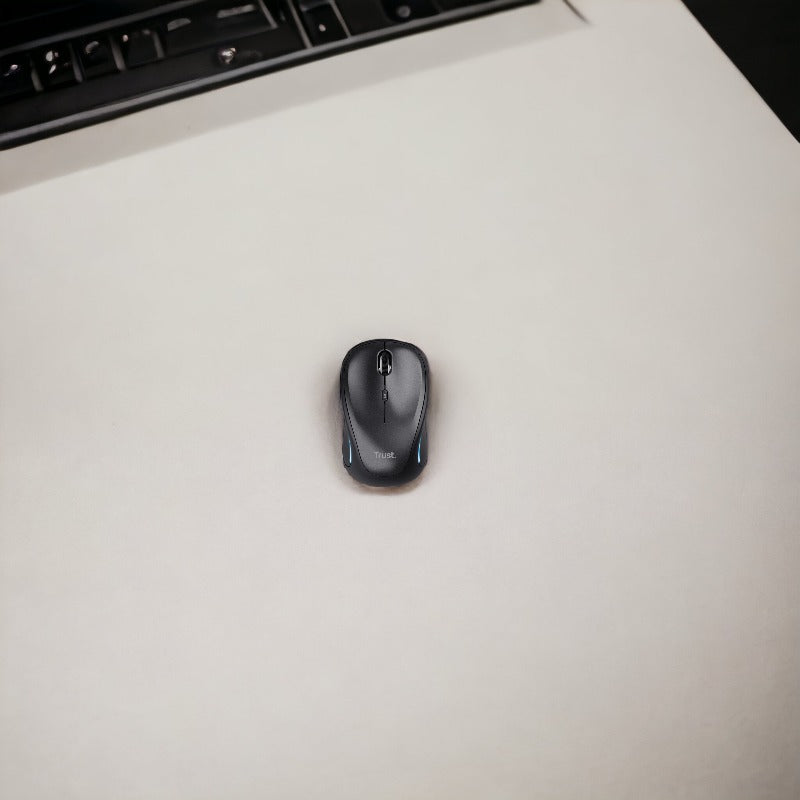 Mouse Inalambrico Trust YVI FX RetroIluminado Black 22333-03