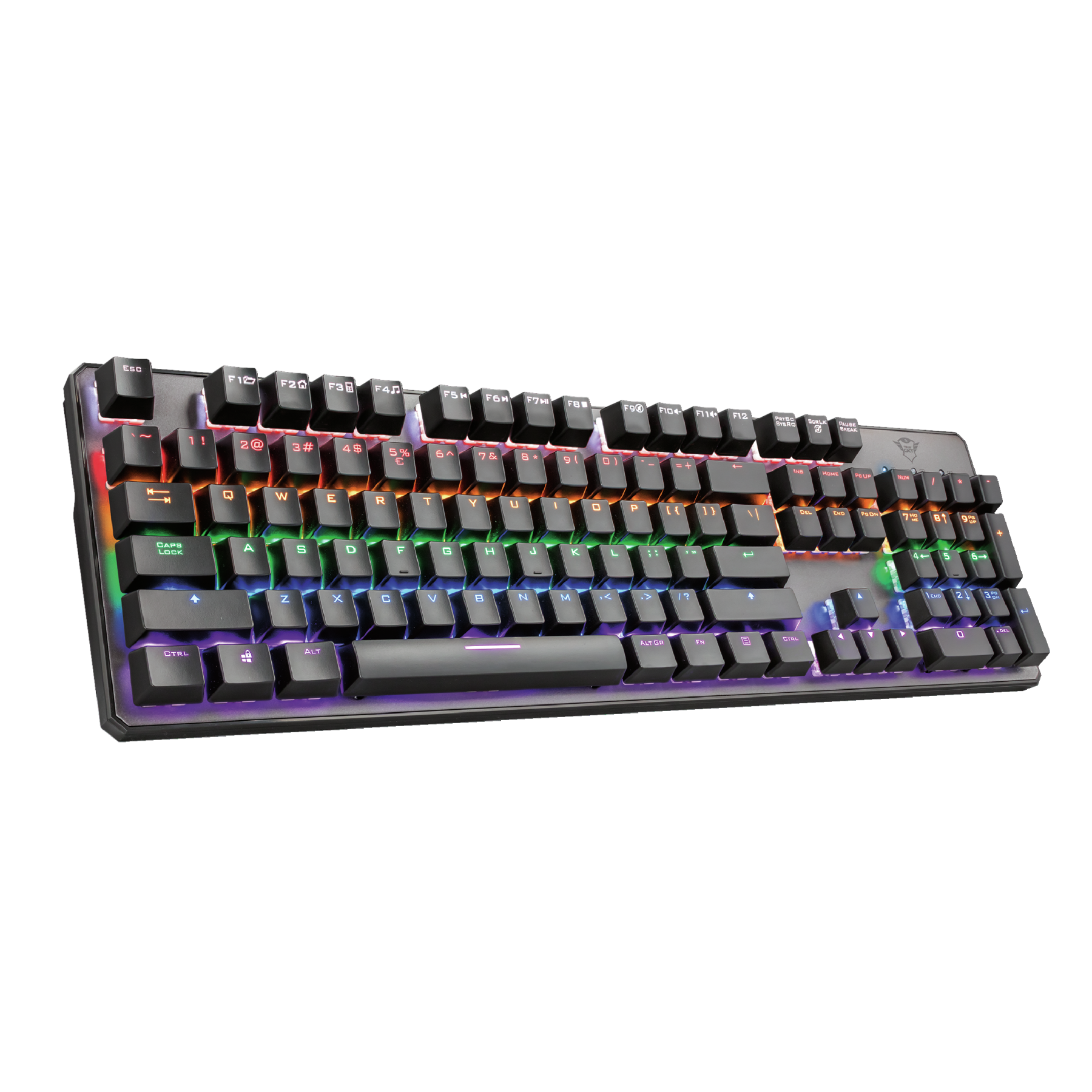 Teclado Mecanico Profesional Trust Asta Gxt 865 Multiplataformas