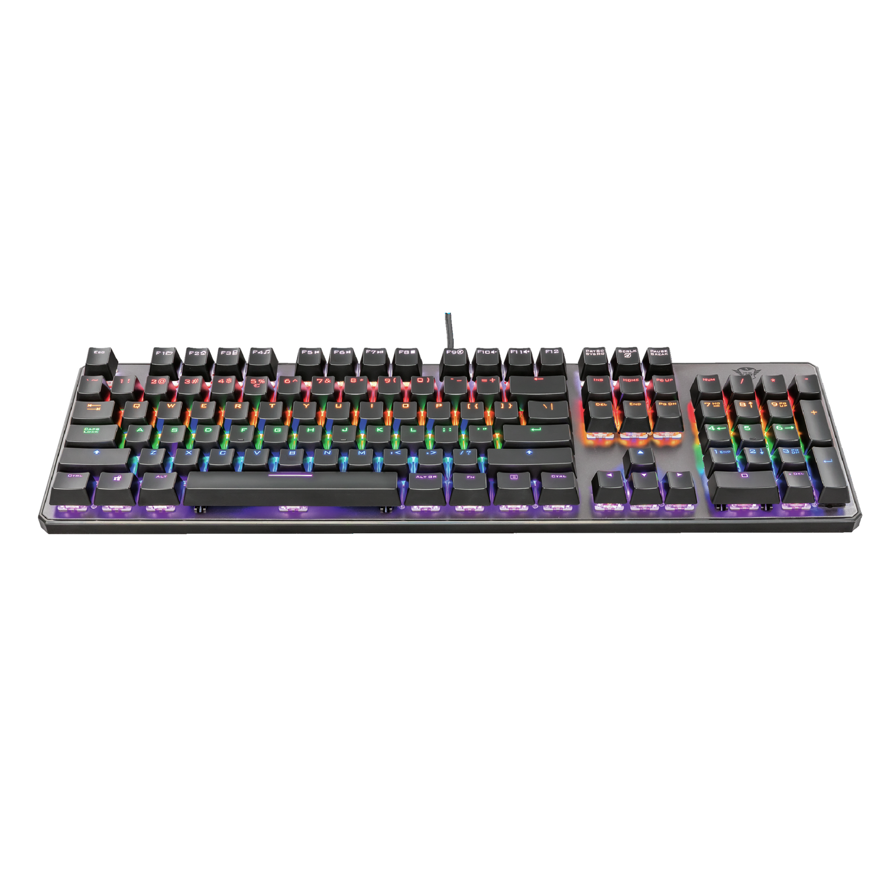 Teclado Mecanico Profesional Trust Asta Gxt 865 Multiplataformas