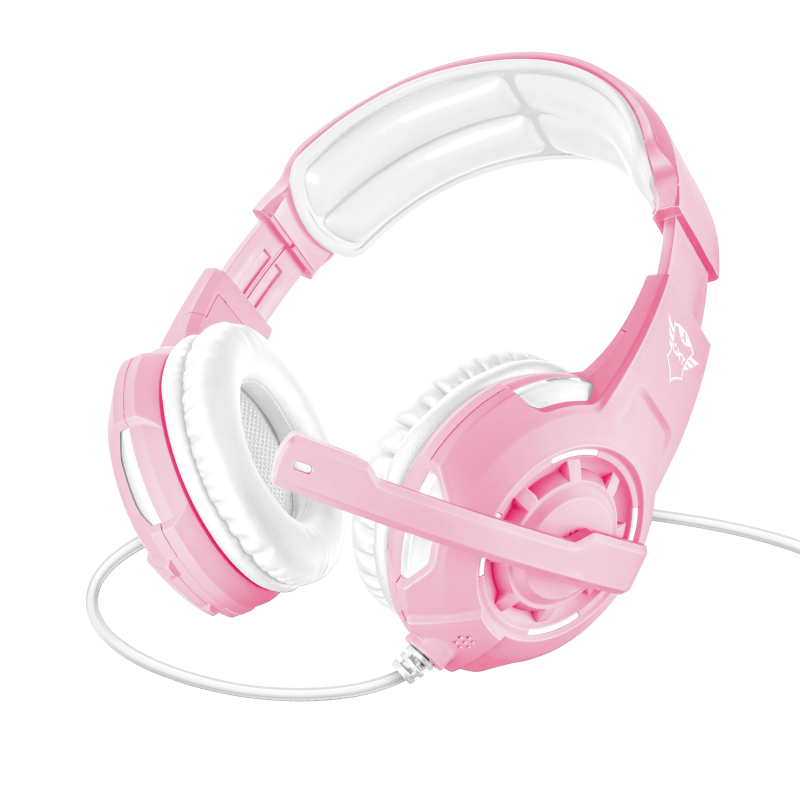Audifonos Gamer Rosados Trust Radius Gxt 310 Multiplataformas