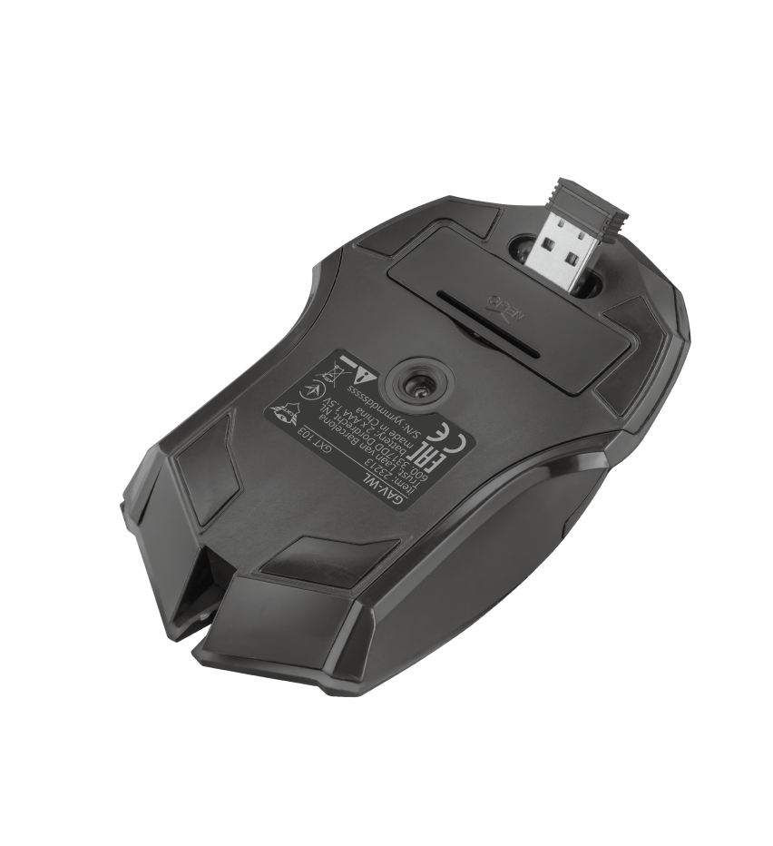 Mouse Gamer Inalambrico Trust Gxt 103 Gav 2,4 Ghz for Gaming