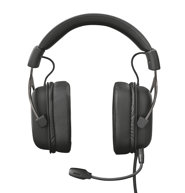 Audifonos Gamer Trust Zamak Gxt 414 Multiplataformas 53mm
