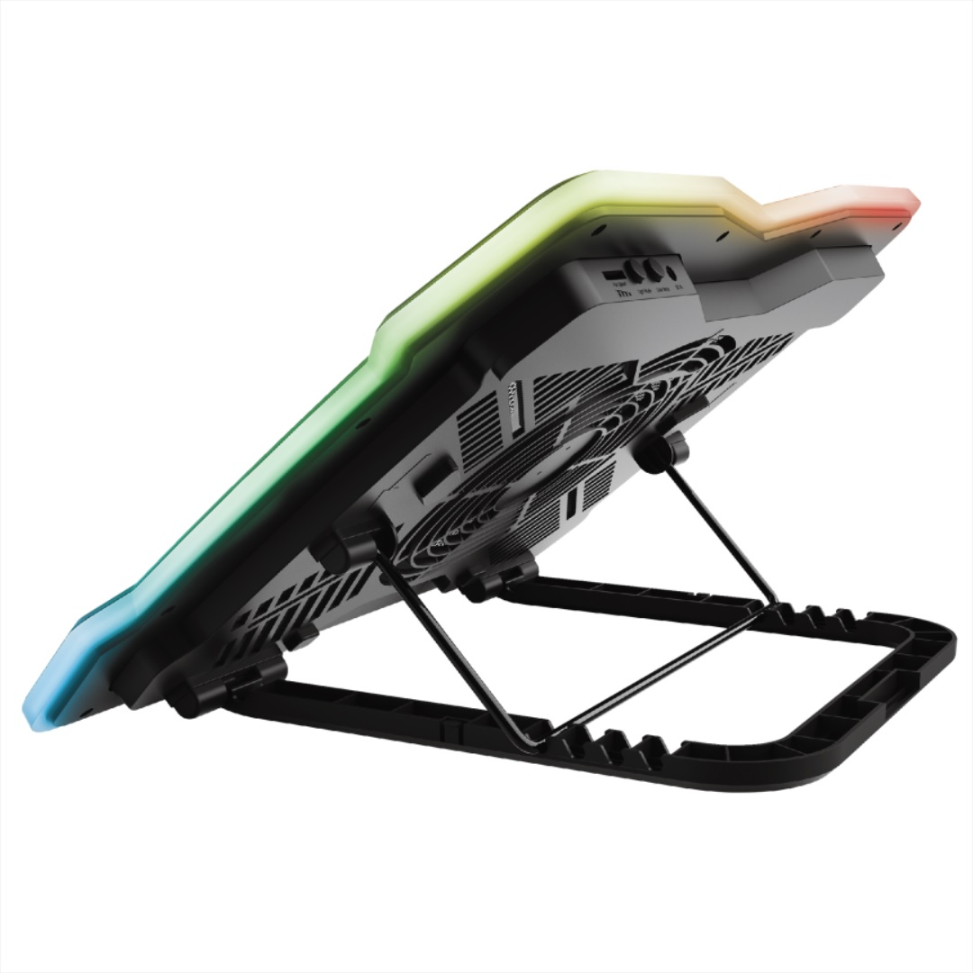 Ventilador para Notebook Trust GXT Aura RGB 17.3” Ajustable
