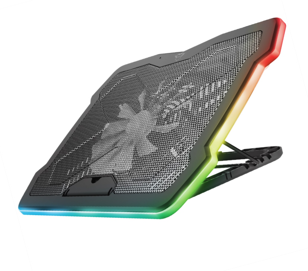 Ventilador para Notebook Trust GXT Aura RGB 17.3” Ajustable
