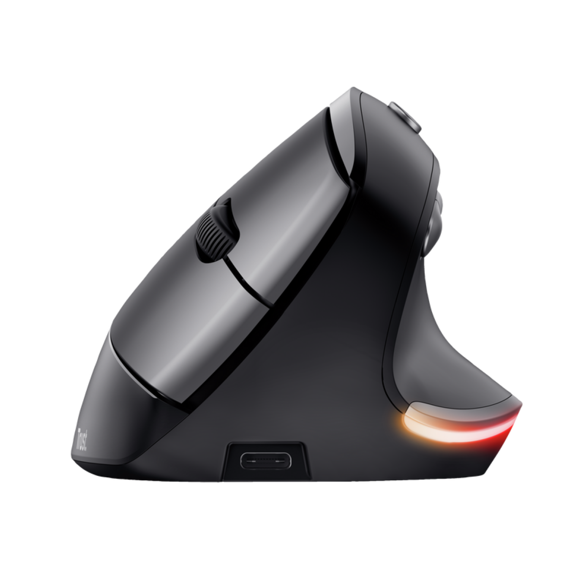 Mouse Vertical Ergonómico Trust Bayo Pro 2.4G Recargable RGB