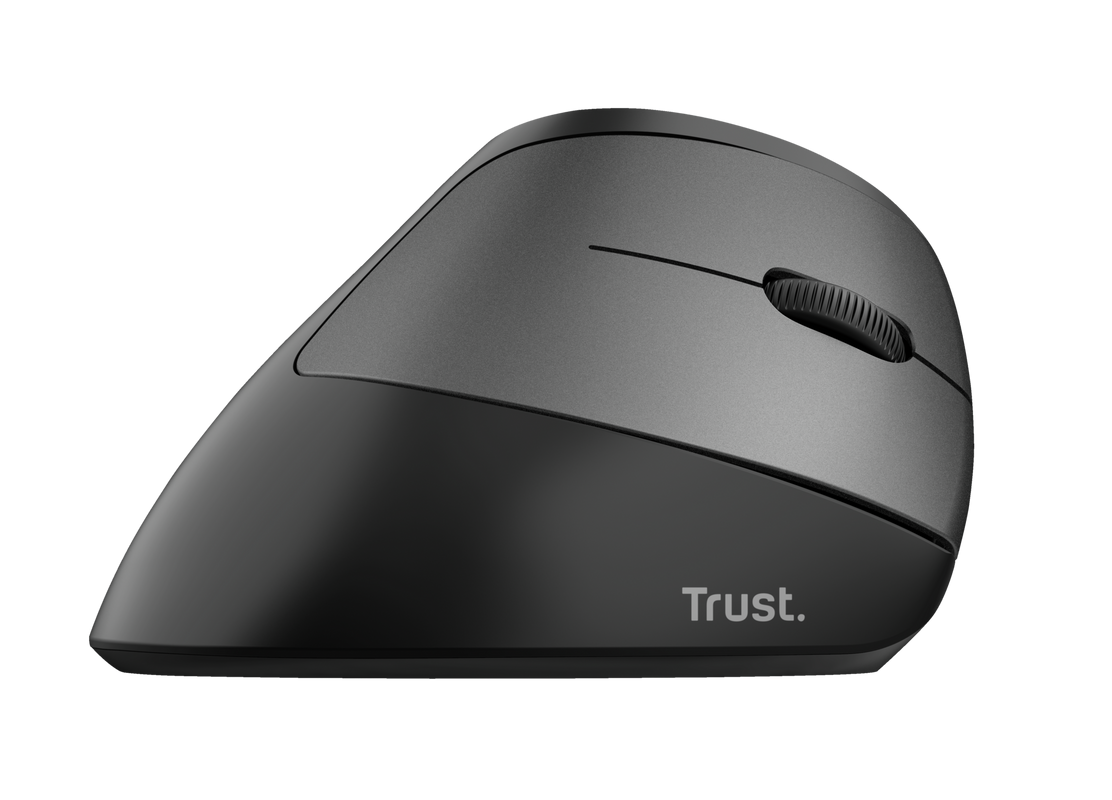 Mouse Vertical Ergonómico Trust Bayo Pro 2.4G Recargable RGB