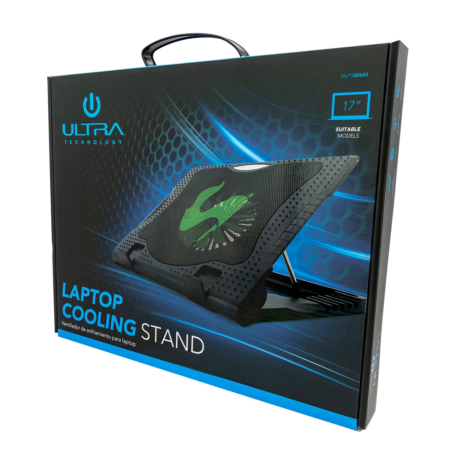 Ventilador para Notebook de 10” a 17” High Speed Fan 160mm