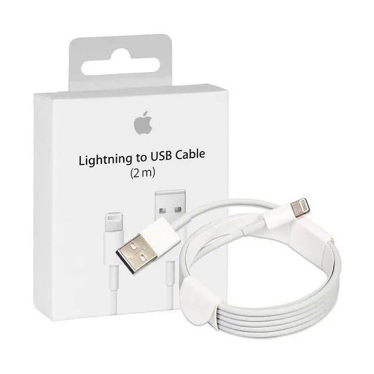 Cable de Datos Apple Lightning a USB Original 2 Metros
