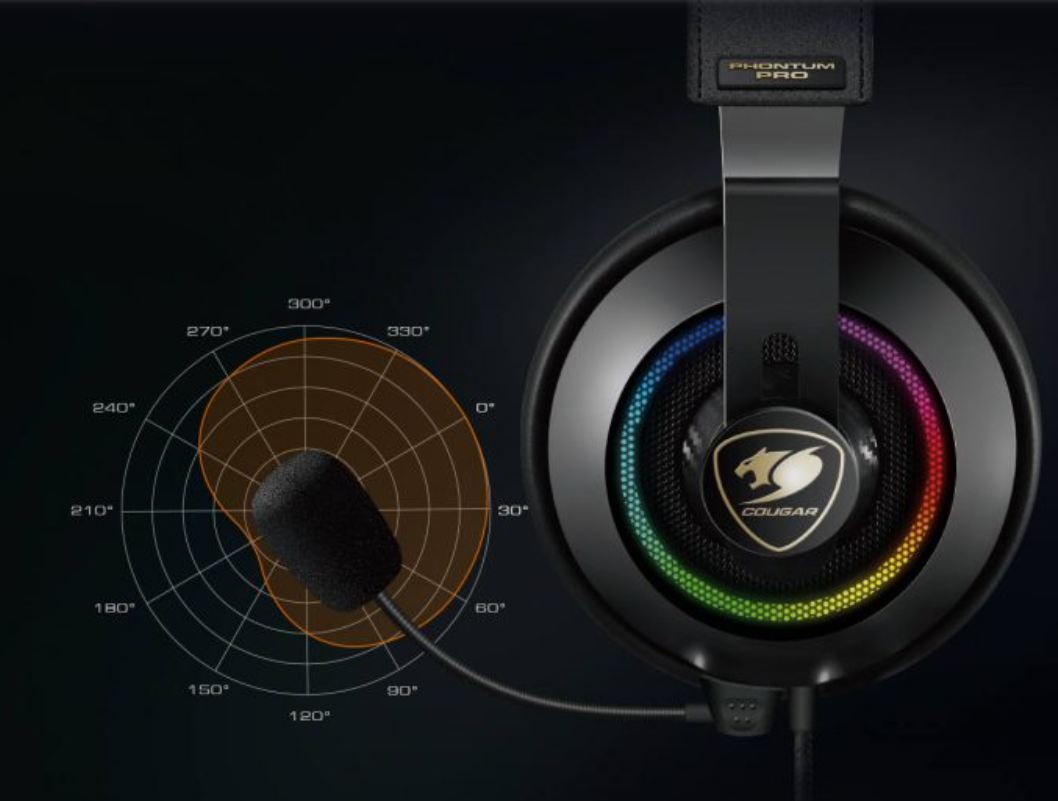 Audifonos Cougar Phontum Pro Prix USB 7.1 Multiplataformas