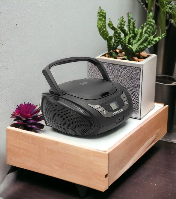 Radio Boombox con CD/ Mp3/ USB/ Aux/ FM Bluetooth 2120BT