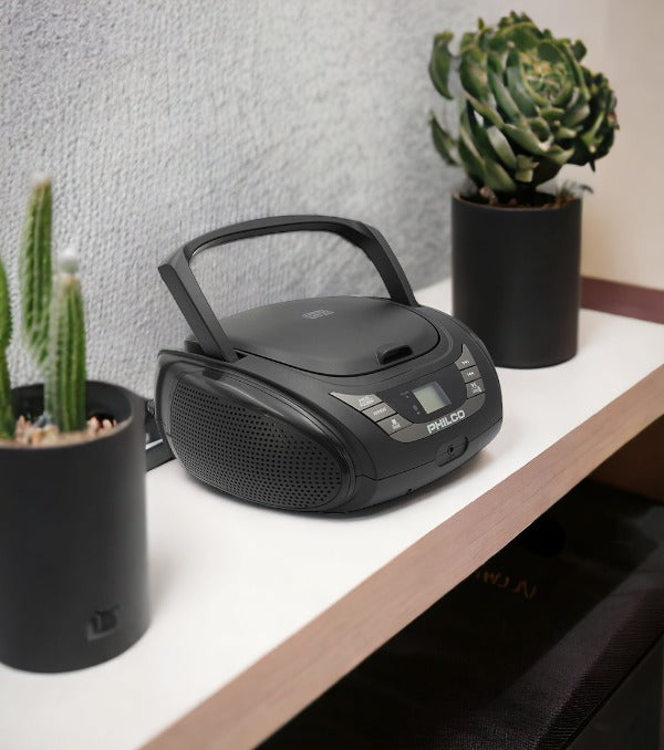 Radio Boombox con CD/ Mp3/ USB/ Aux/ FM Bluetooth 2120BT