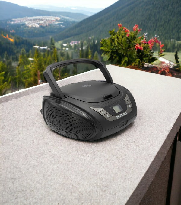 Radio Boombox con CD/ Mp3/ USB/ Aux/ FM Bluetooth 2120BT