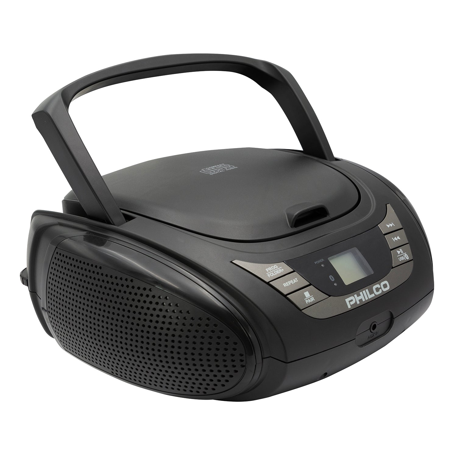 Radio Boombox con CD/ Mp3/ USB/ Aux/ FM Bluetooth 2120BT