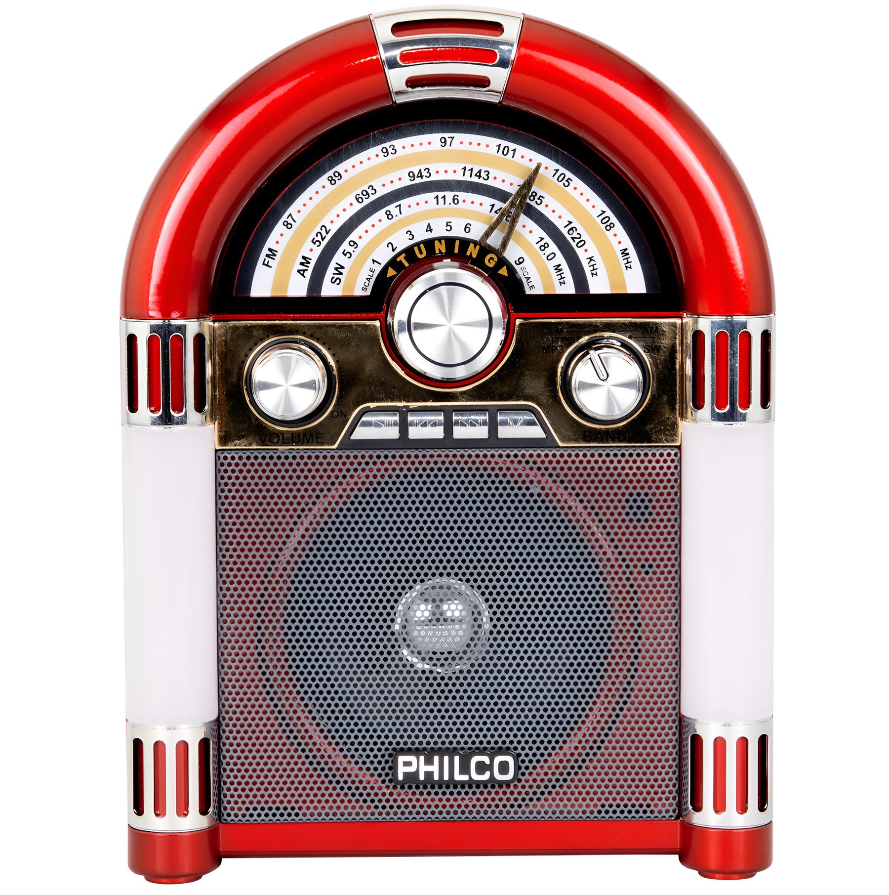 Radio Rockola Retro Iluminada Bluetooth/ Radio FM /SD VW-451