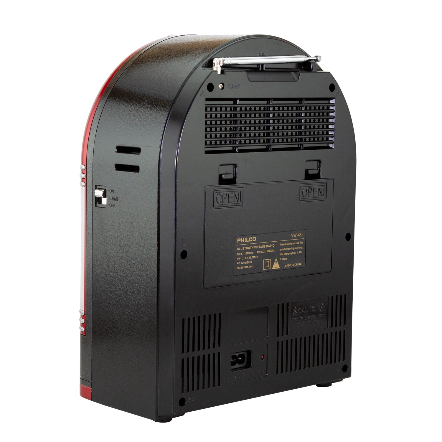 Radio Rockola XL Bluetooth Retro Iluminada + AM/FM SD VW-452