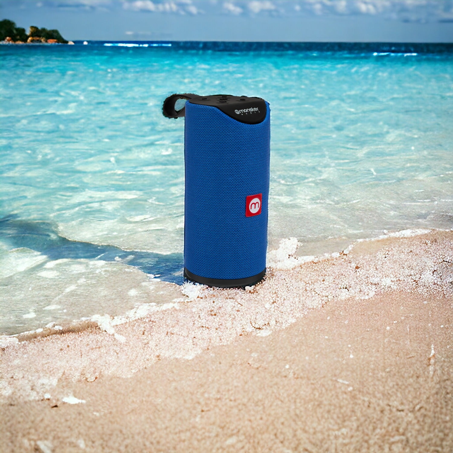 Parlante Portátil Bluetooth Waterproof Monster P450 Azul