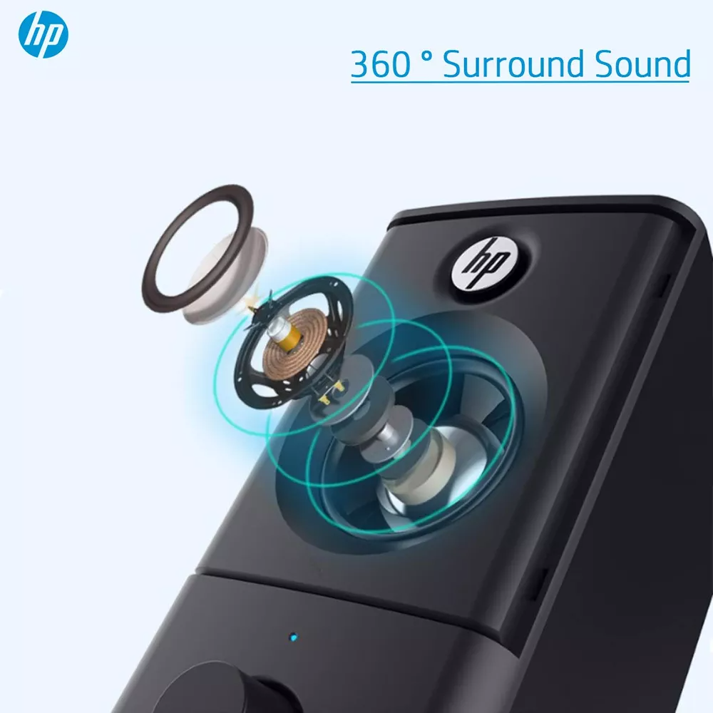 Parlantes De Escritorio USB HP 12W Multimedia DHS-2101Black