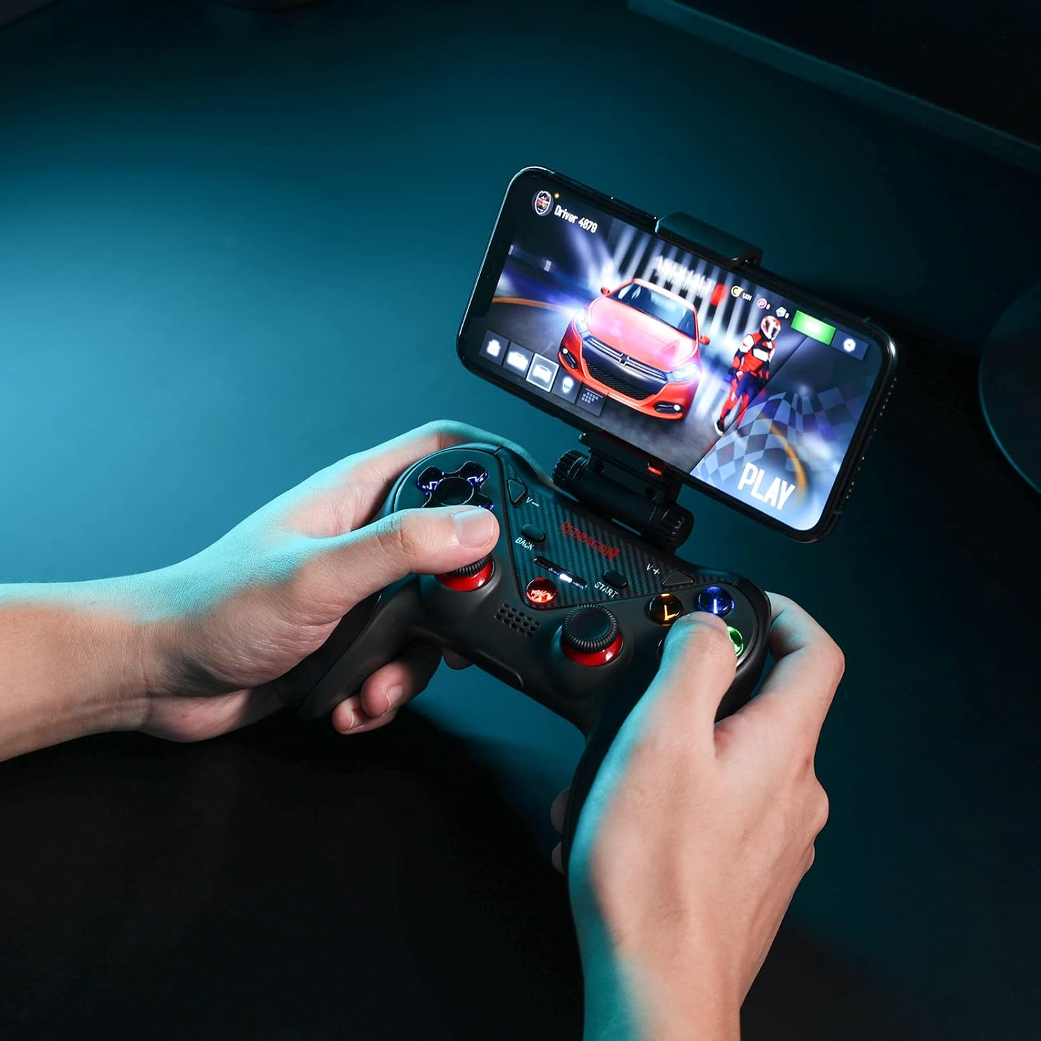 Gamepad Inalámbrico Redragon G812 Bluetooth Multiplataformas