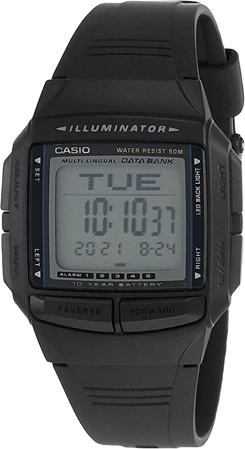 Reloj de Hombre Casio Databank Black Db-36-1Avdf