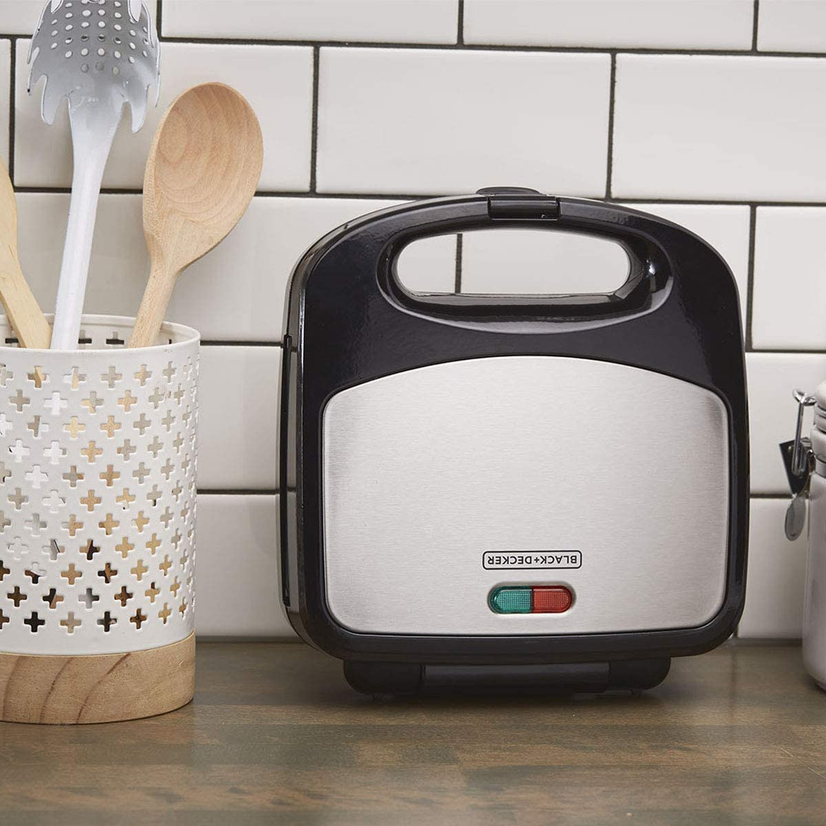 Sandwichera + Parrilla + Waflera Black + Decker WM2000S-CL