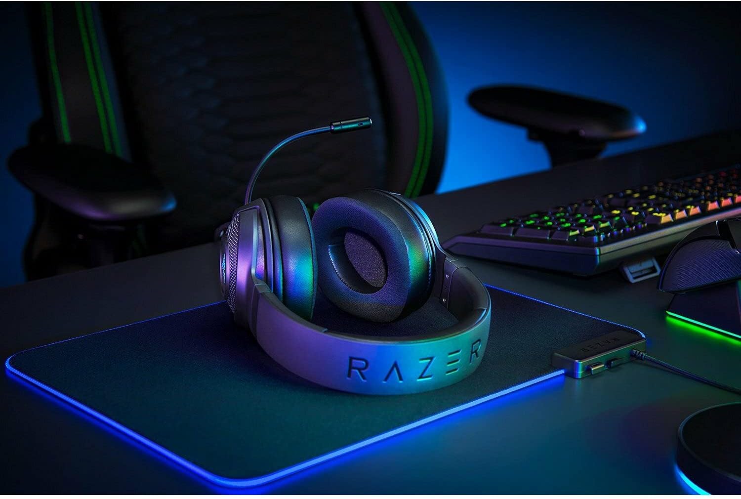 Audífonos Gamer Razer Kraken V3 X USB Hyperclear TriForce