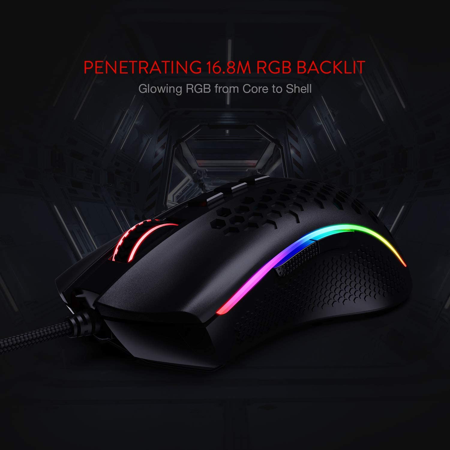 Mouse Gamer Redragon Gamer Storm Elite Gaming 16.000 Dpi
