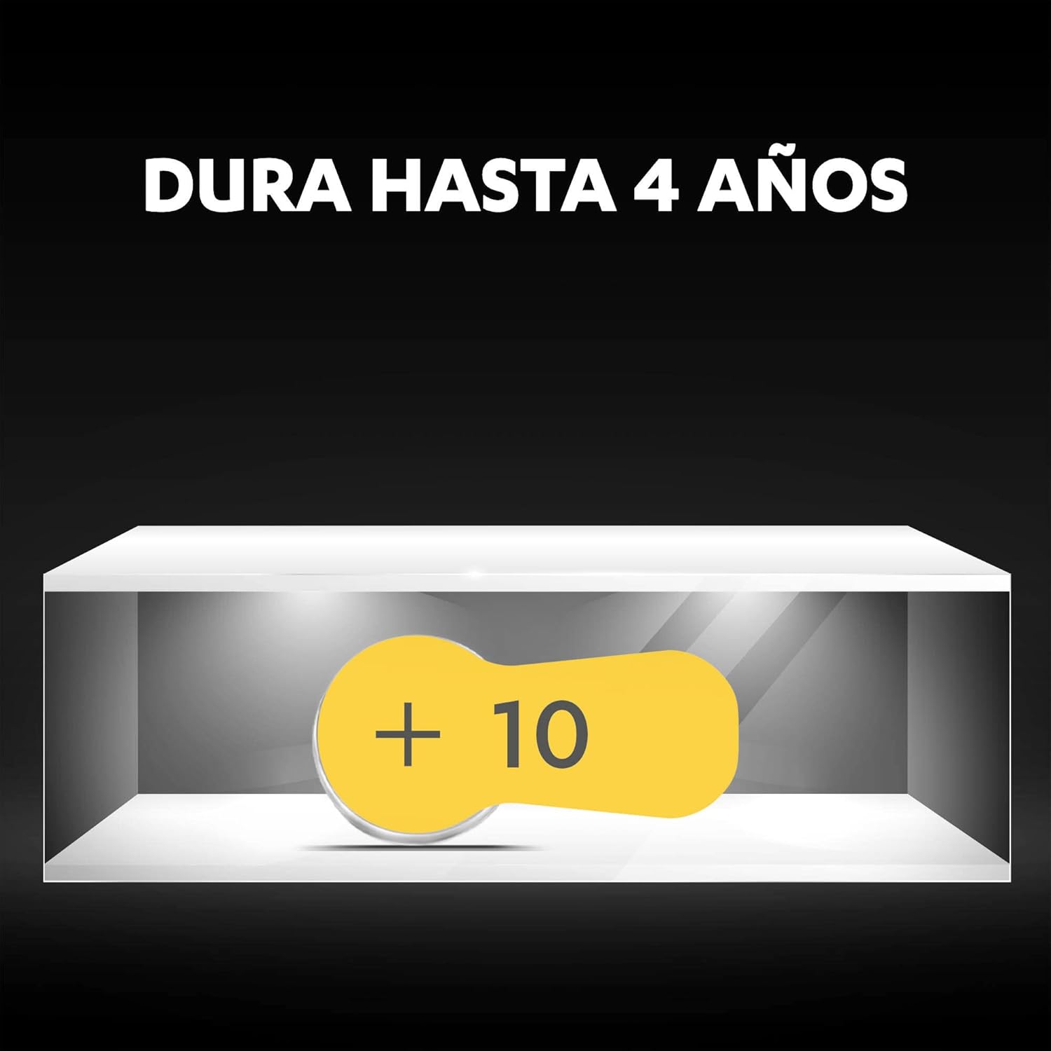 Pila Duracell 10 Auditiva Pack de 6U - 1.45V Larga duración
