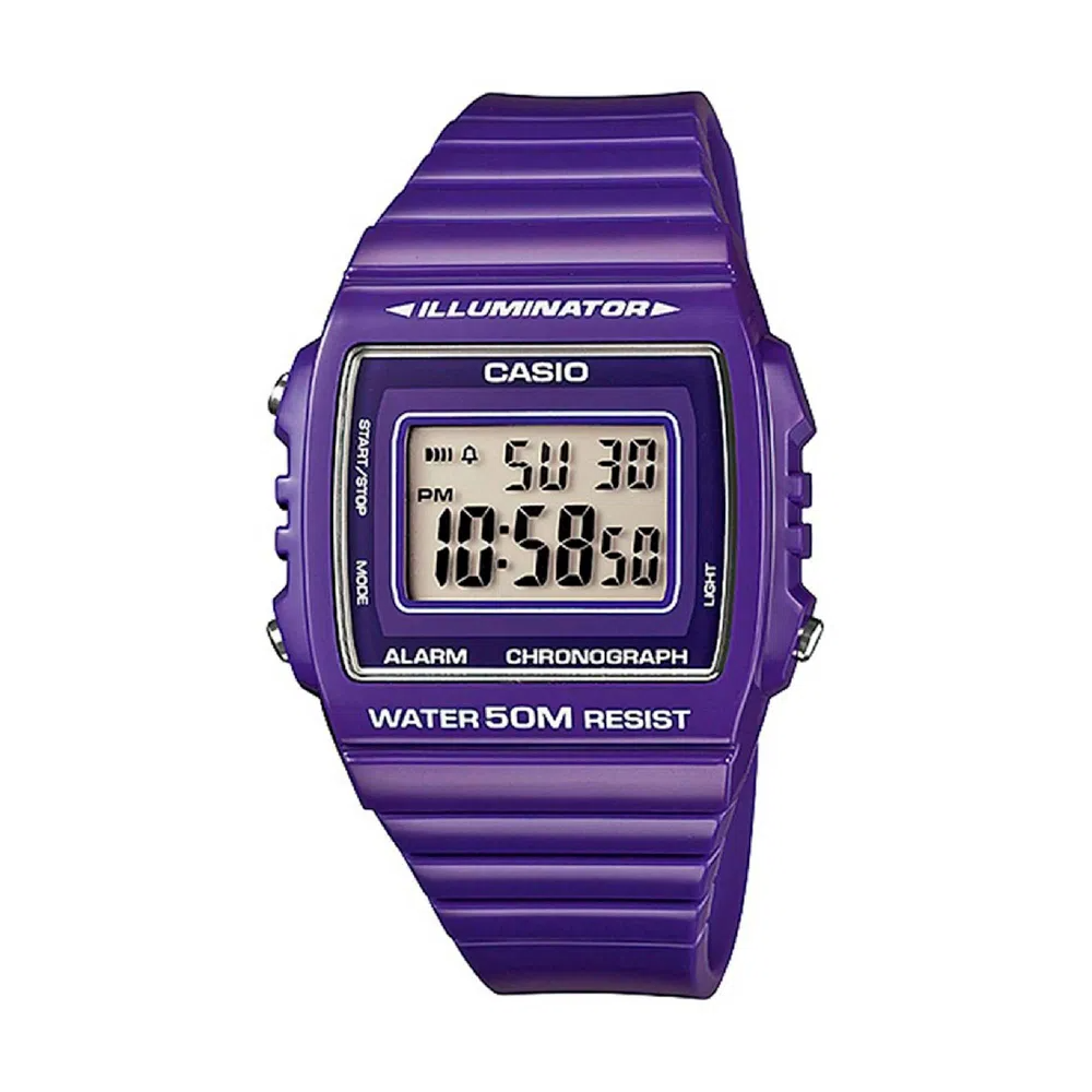 Reloj de Mujer Casio Digital W-215H-6Avdf Purple Edition