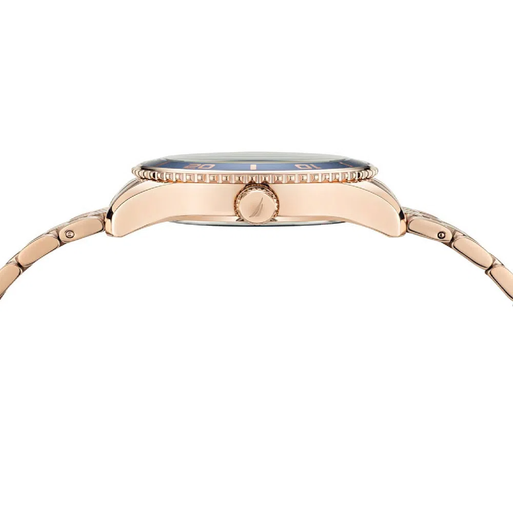 Reloj Nautica Mujer Deluxe Edition Oro Rosa NAPPBS027