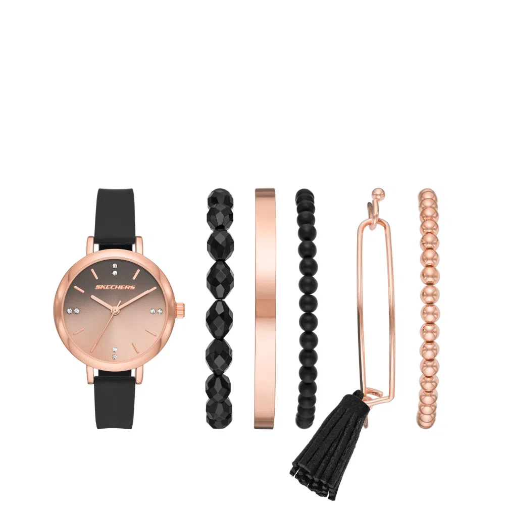 Reloj Skechers Mujer Gold con Accesorios SR9033
