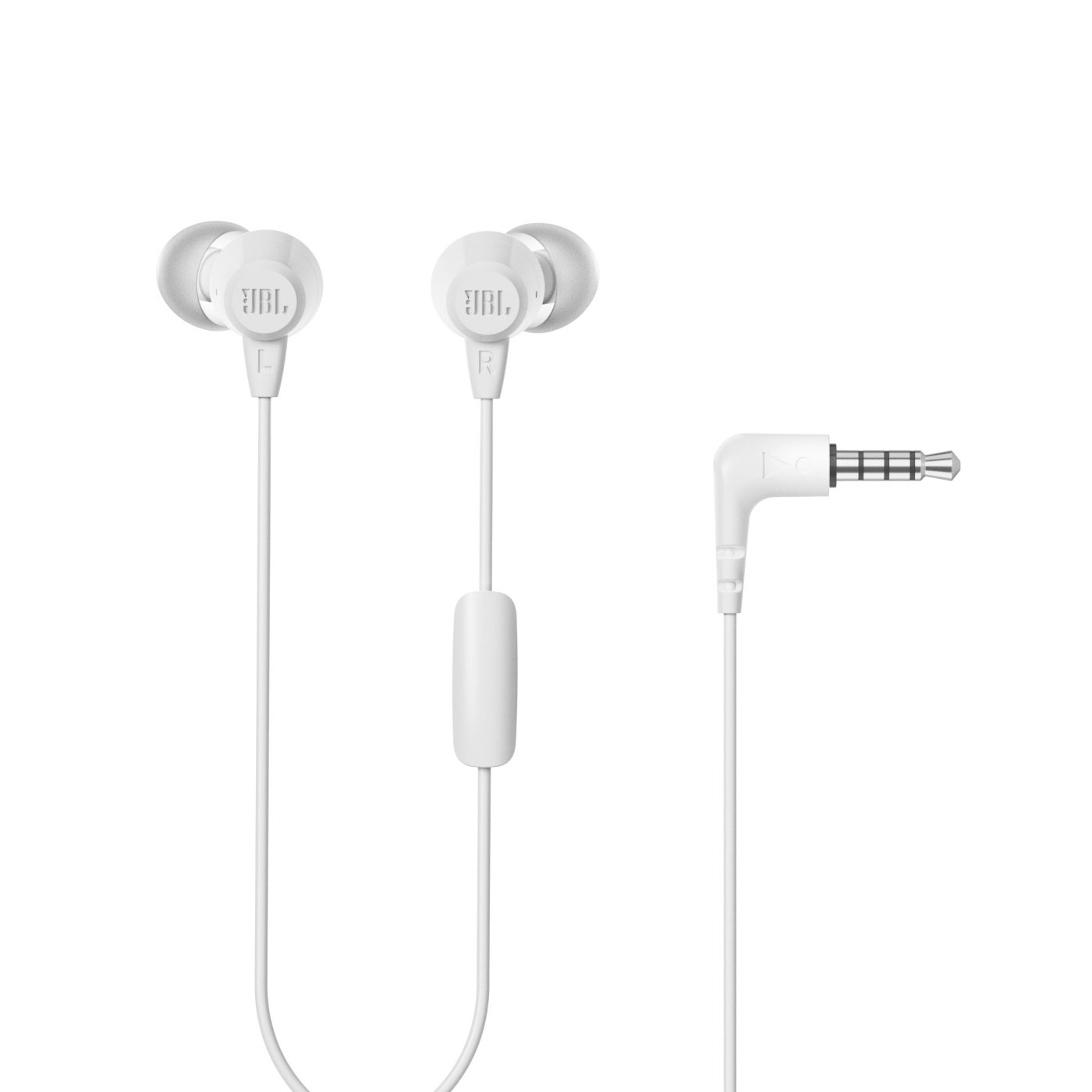 Audifono JBL In Ear con Manos Libre Harman C50 Hi Bass White
